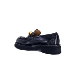 Triver Flight 482-11 Cuir Noir*Femme Mocassins