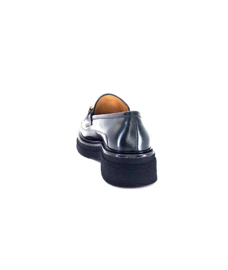 Triver Flight 482-11 Cuir Vert*Femme Mocassins