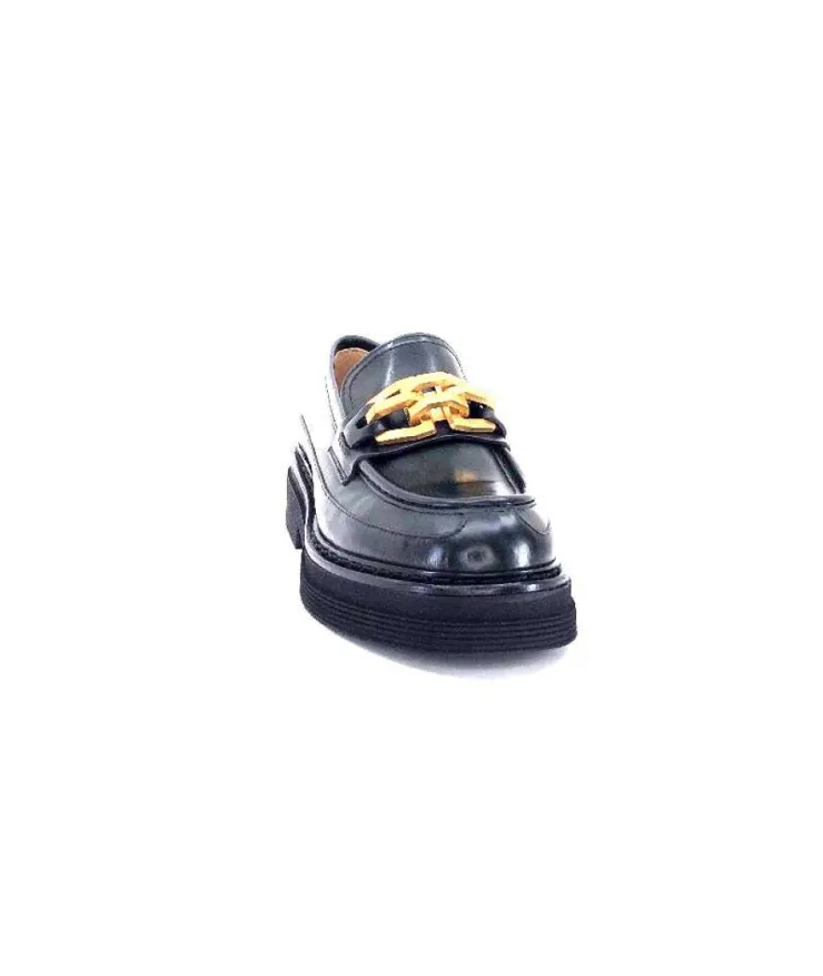 Triver Flight 482-11 Cuir Vert*Femme Mocassins