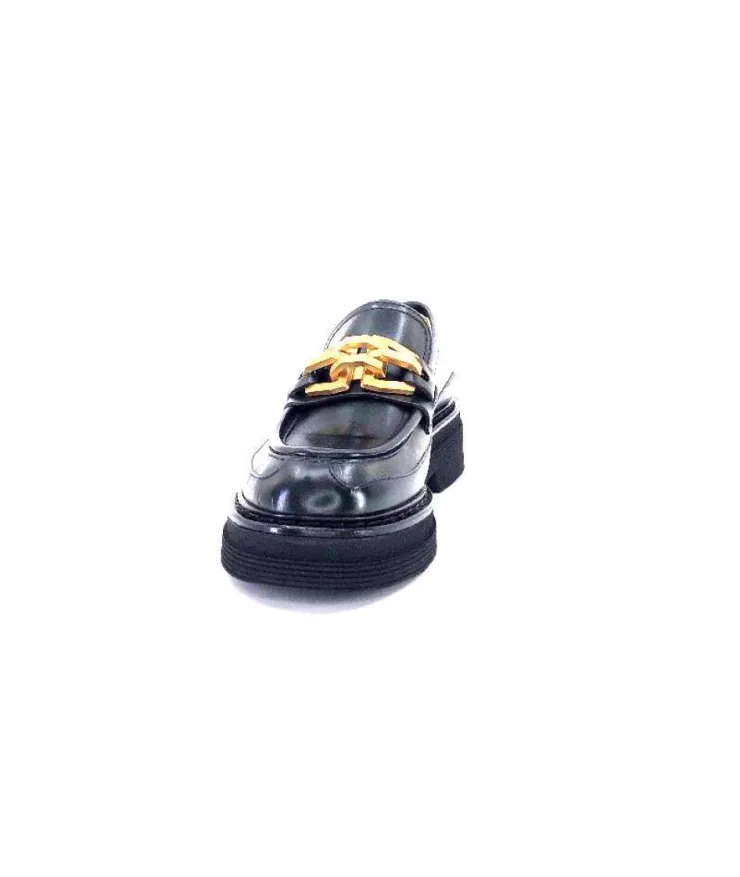 Triver Flight 482-11 Cuir Vert*Femme Mocassins