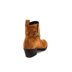 Triver Flight 702.04 Daim Marron Peach*Femme Bottines