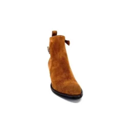 Triver Flight 702.04 Daim Marron Peach*Femme Bottines