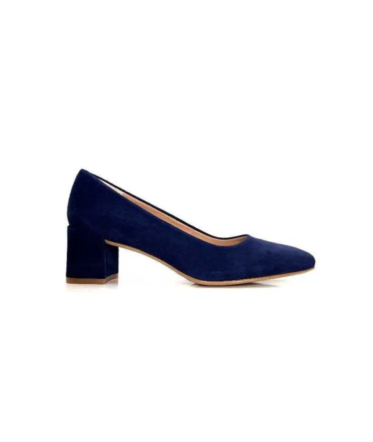 Unisa Lesat Daim Bleu Marine*Femme Escarpins