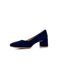 Unisa Lesat Daim Bleu Marine*Femme Escarpins