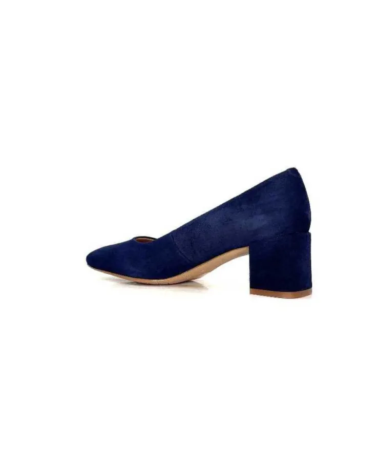 Unisa Lesat Daim Bleu Marine*Femme Escarpins