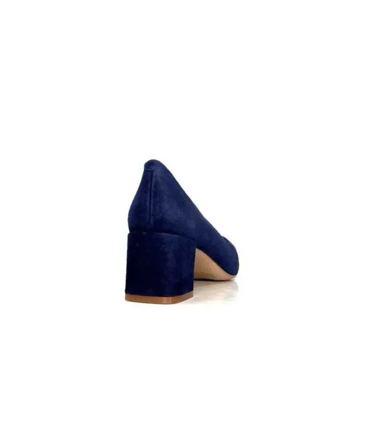 Unisa Lesat Daim Bleu Marine*Femme Escarpins