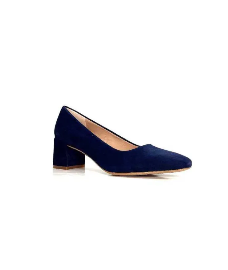 Unisa Lesat Daim Bleu Marine*Femme Escarpins