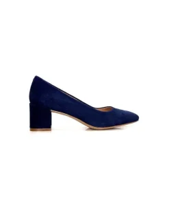 Unisa Lesat Daim Bleu Marine*Femme Escarpins