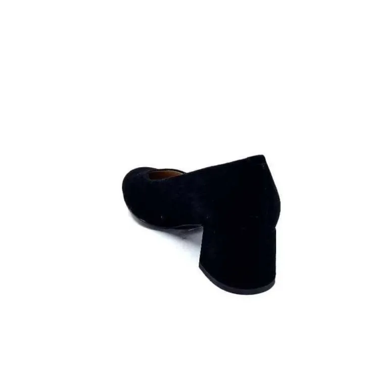 Unisa Loreal Ks Daim Noir*Femme Escarpins