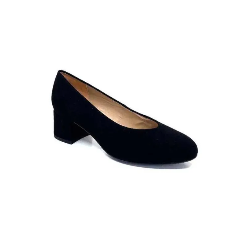 Unisa Loreal Ks Daim Noir*Femme Escarpins