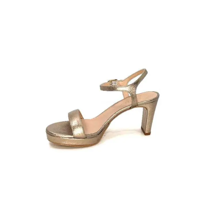 Unisa Soro Cuir Metal Bronze*Femme Sandales