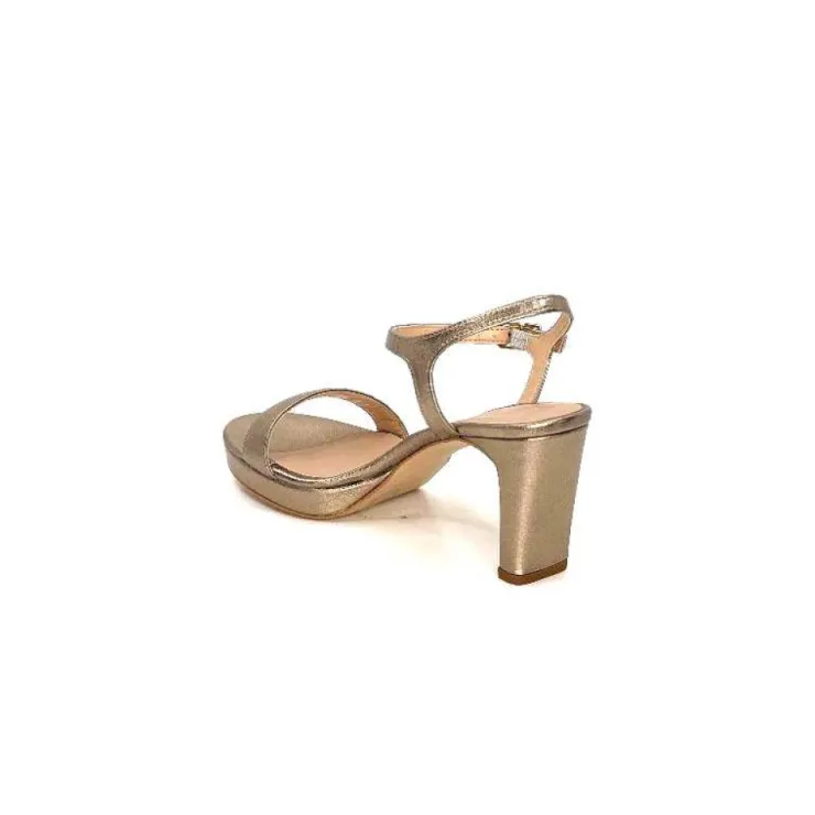 Unisa Soro Cuir Metal Bronze*Femme Sandales