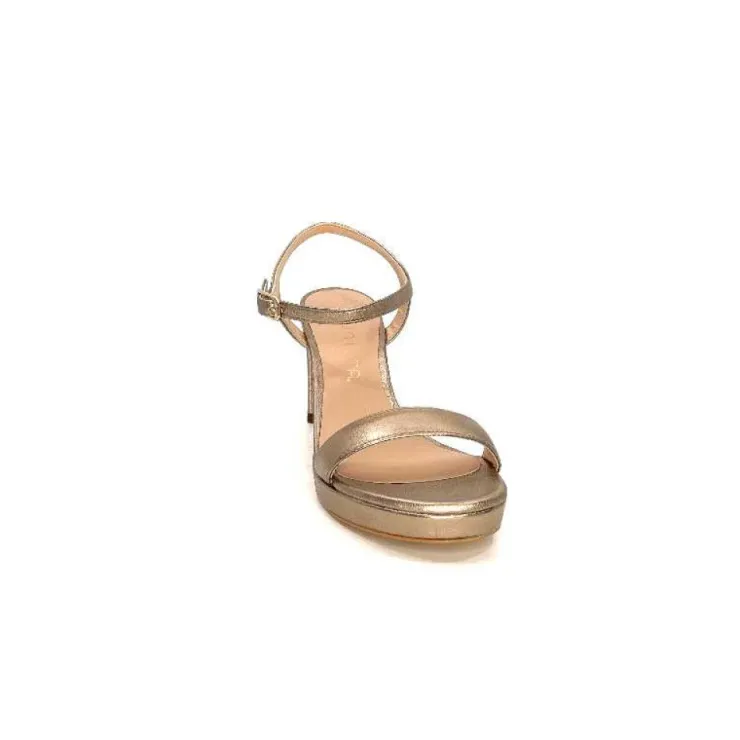 Unisa Soro Cuir Metal Bronze*Femme Sandales