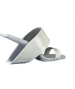 United Nude Loop Hi Cuir Gris*Femme Mules