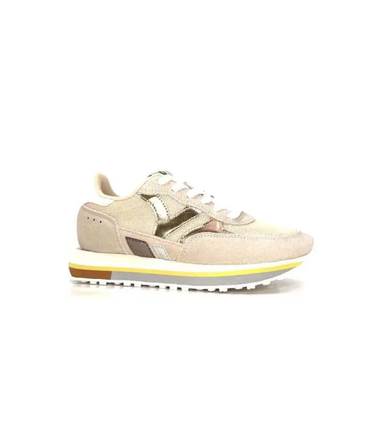 Victoria 154101 Daim Beige*Femme Baskets