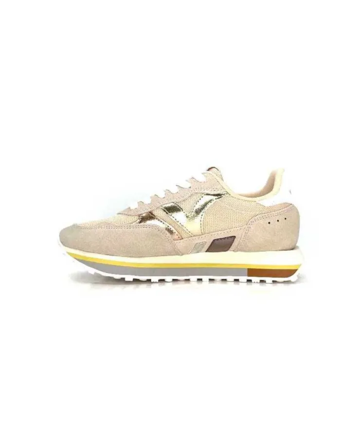 Victoria 154101 Daim Beige*Femme Baskets