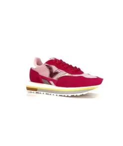 Victoria 154101 Daim Fuschia*Femme Baskets