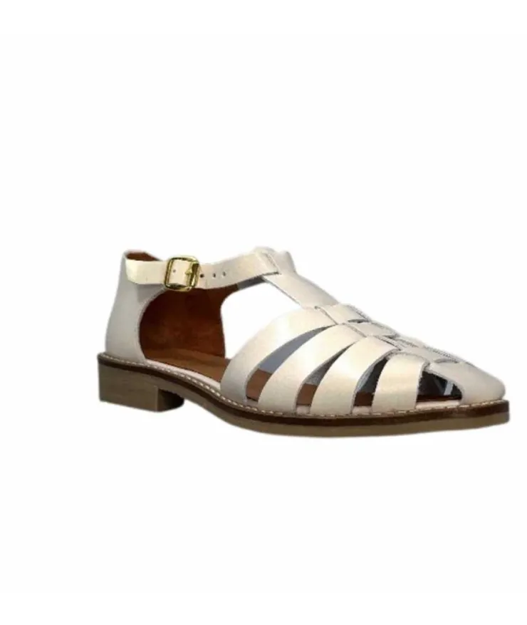 We Do 45255 Cuir Creme*Femme Sandales