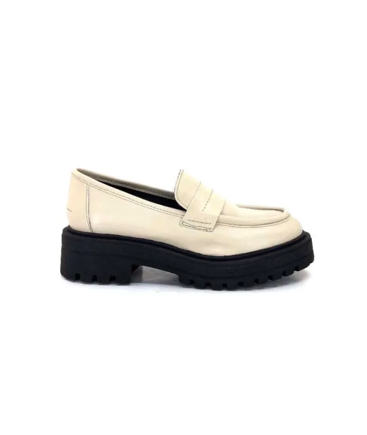 We Do 11244 Cuir Creme*Femme Mocassins