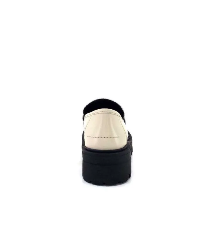We Do 11244 Cuir Creme*Femme Mocassins
