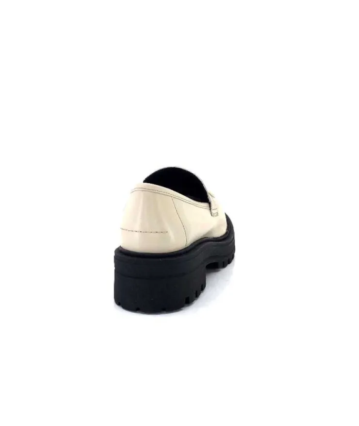 We Do 11244 Cuir Creme*Femme Mocassins