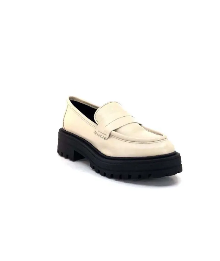 We Do 11244 Cuir Creme*Femme Mocassins