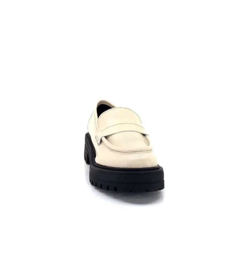 We Do 11244 Cuir Creme*Femme Mocassins