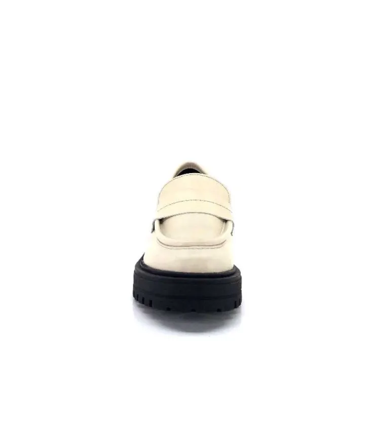 We Do 11244 Cuir Creme*Femme Mocassins