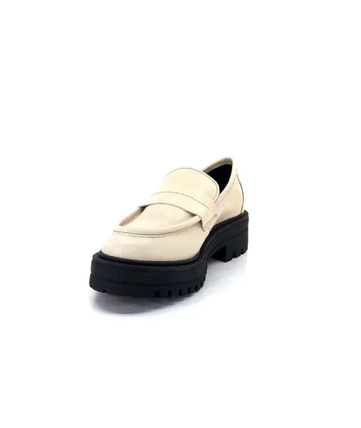 We Do 11244 Cuir Creme*Femme Mocassins