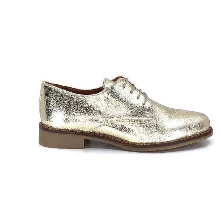 We Do 22303 Cuir Gold*Femme Lacets