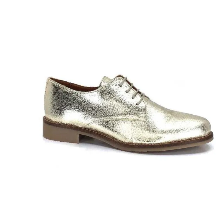 We Do 22303 Cuir Gold*Femme Lacets