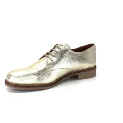 We Do 22303 Cuir Gold*Femme Lacets