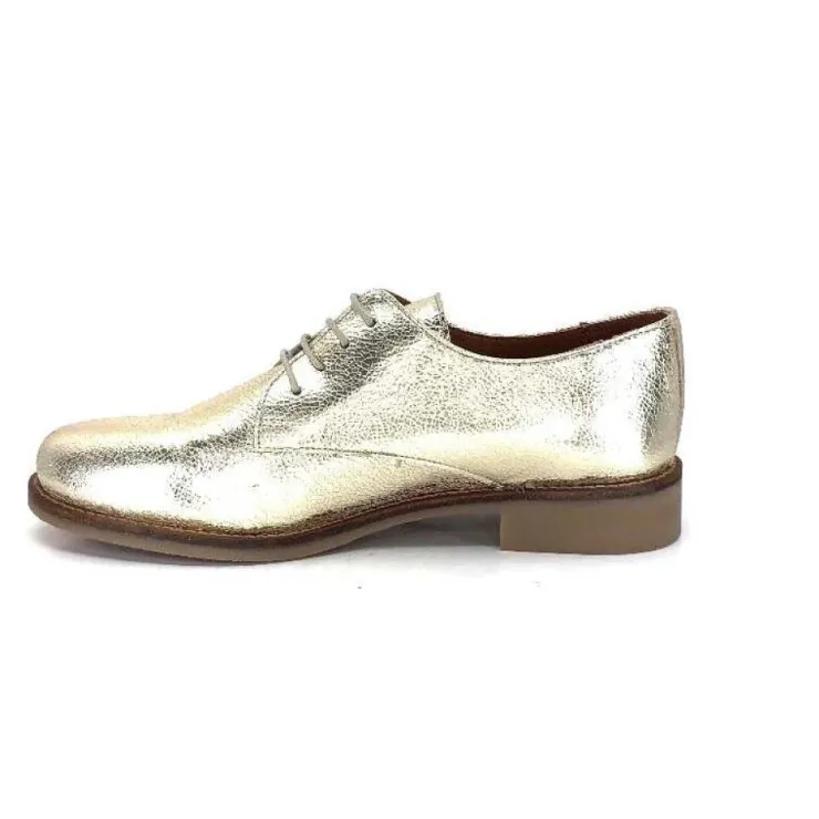 We Do 22303 Cuir Gold*Femme Lacets