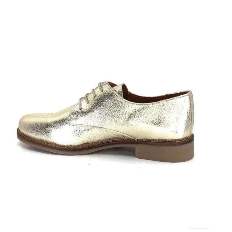 We Do 22303 Cuir Gold*Femme Lacets
