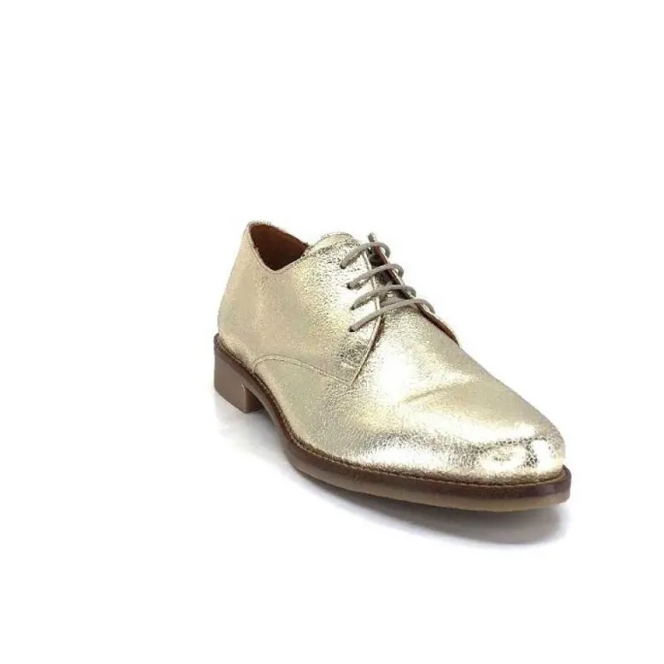 We Do 22303 Cuir Gold*Femme Lacets