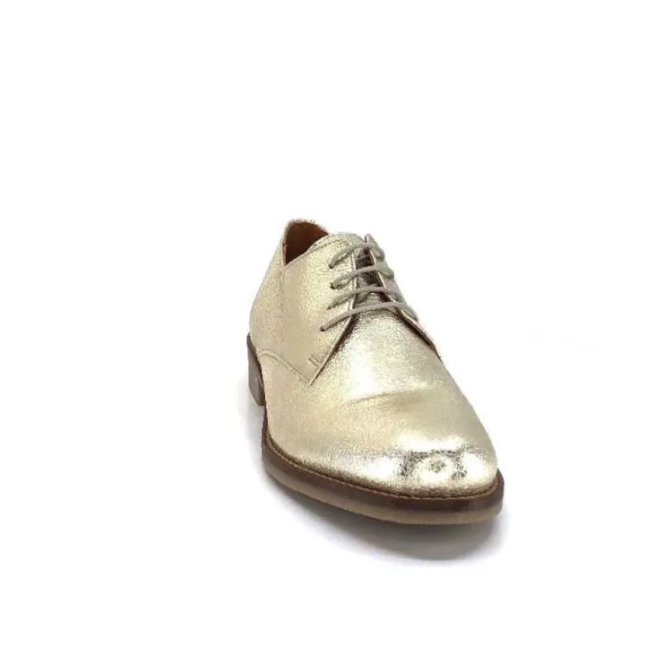 We Do 22303 Cuir Gold*Femme Lacets