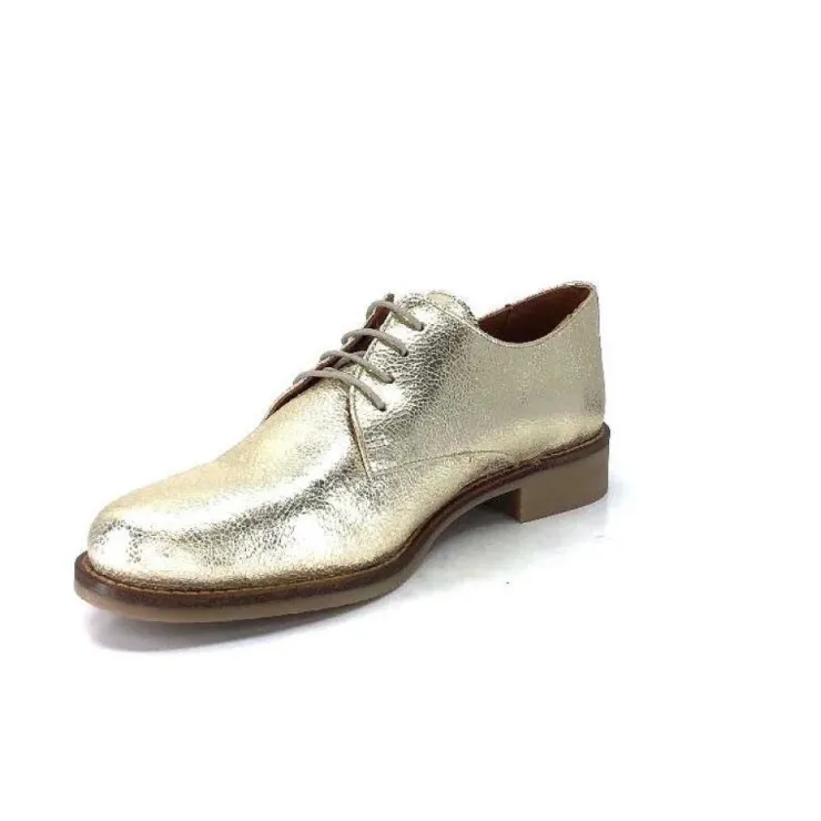We Do 22303 Cuir Gold*Femme Lacets