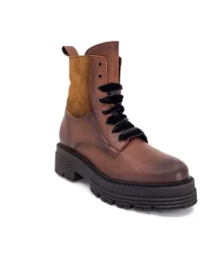 We Do 99471 Cuir Marron Choco*Femme Bottines