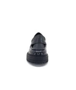 We Do 11244 Cuir Noir*Femme Mocassins