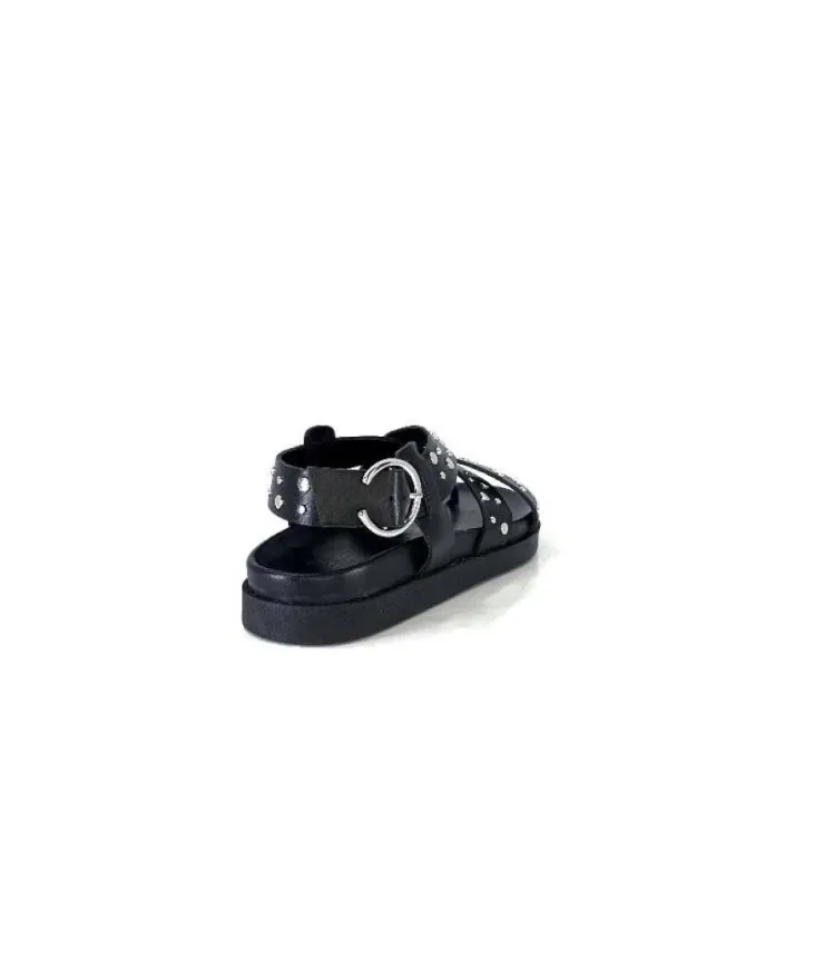 We Do Wedo 45101 Cuir Noir*Femme Sandales