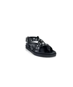 We Do Wedo 45101 Cuir Noir*Femme Sandales
