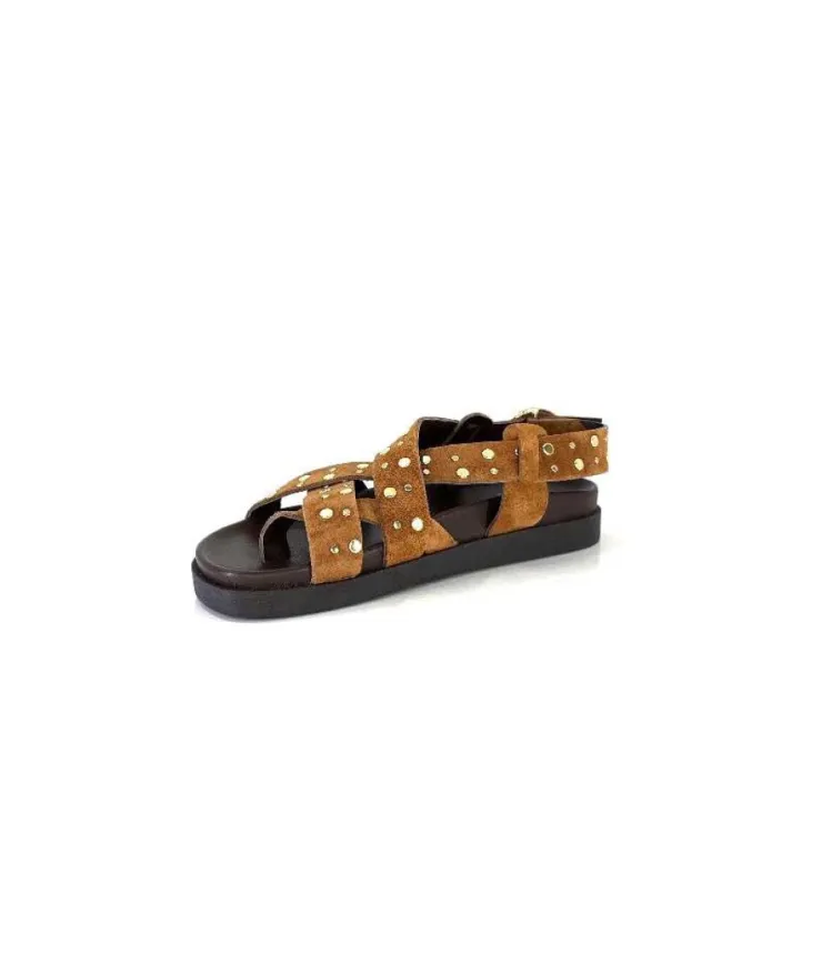 We Do Wedo 45101 Daim Marron*Femme Sandales