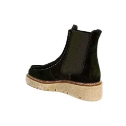 Week End 23202 Daim Kaki*Femme Bottines