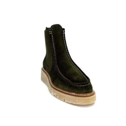 Week End 23202 Daim Kaki*Femme Bottines