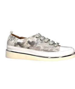 XSA 8010 Cuir Argent*Femme Baskets