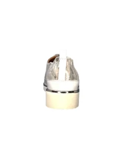 XSA 8010 Cuir Argent*Femme Baskets