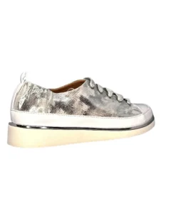 XSA 8010 Cuir Argent*Femme Baskets