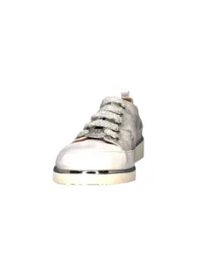 XSA 8010 Cuir Argent*Femme Baskets