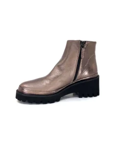 XSA 9177 Cuir Bronze*Femme Bottines