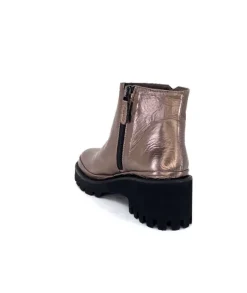 XSA 9177 Cuir Bronze*Femme Bottines